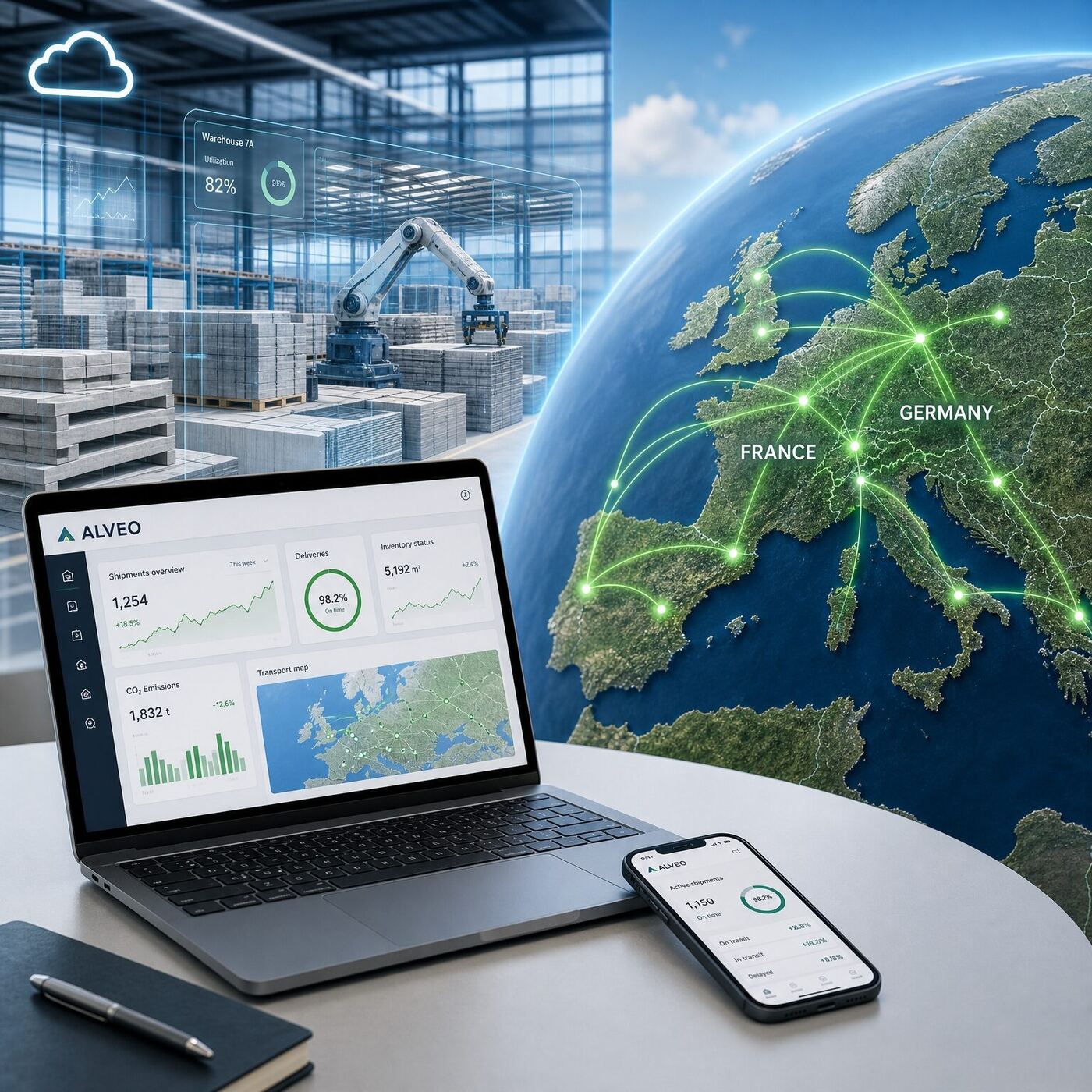 ALVEO connected solutions at European scale