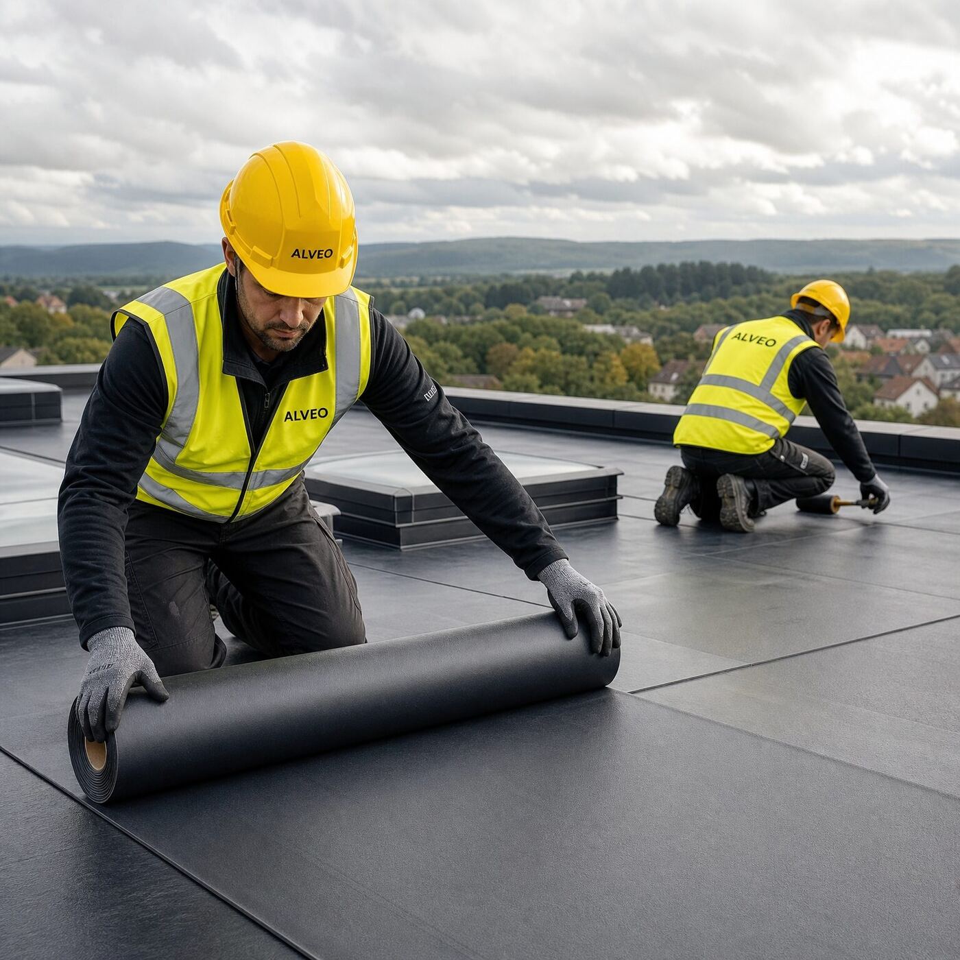 Roof waterproofing by ALVEO NEOVIA teams